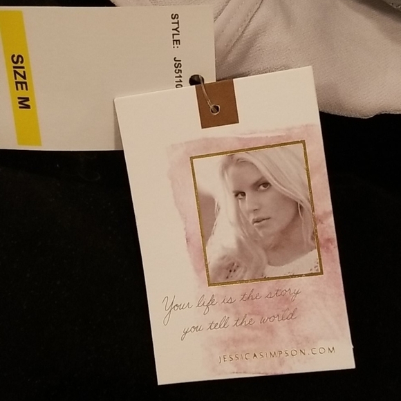 💕JESSICA SIMPSON💕 Seamless Bralettes (2 Pack) Lavender Gray Medium M NWT - Picture 12 of 13